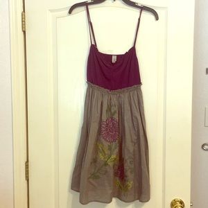 Anthropologie Pinkerton Dress Purple